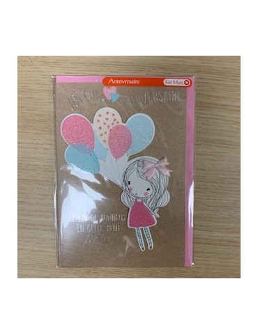 Carte d'anniversaire