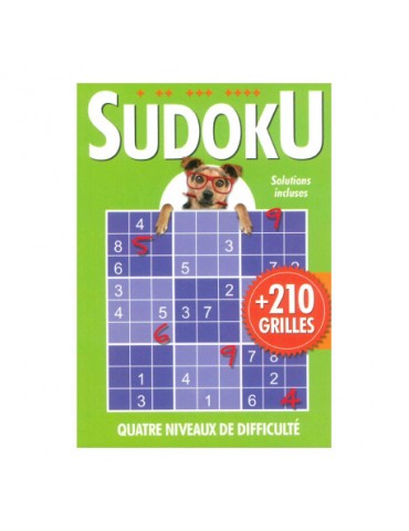 Sudoku avec chien (vert)