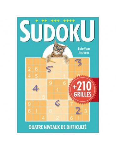 Sudoku avec chat (bleu)
